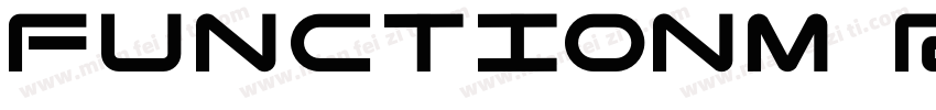 FunctionM Regular字体转换